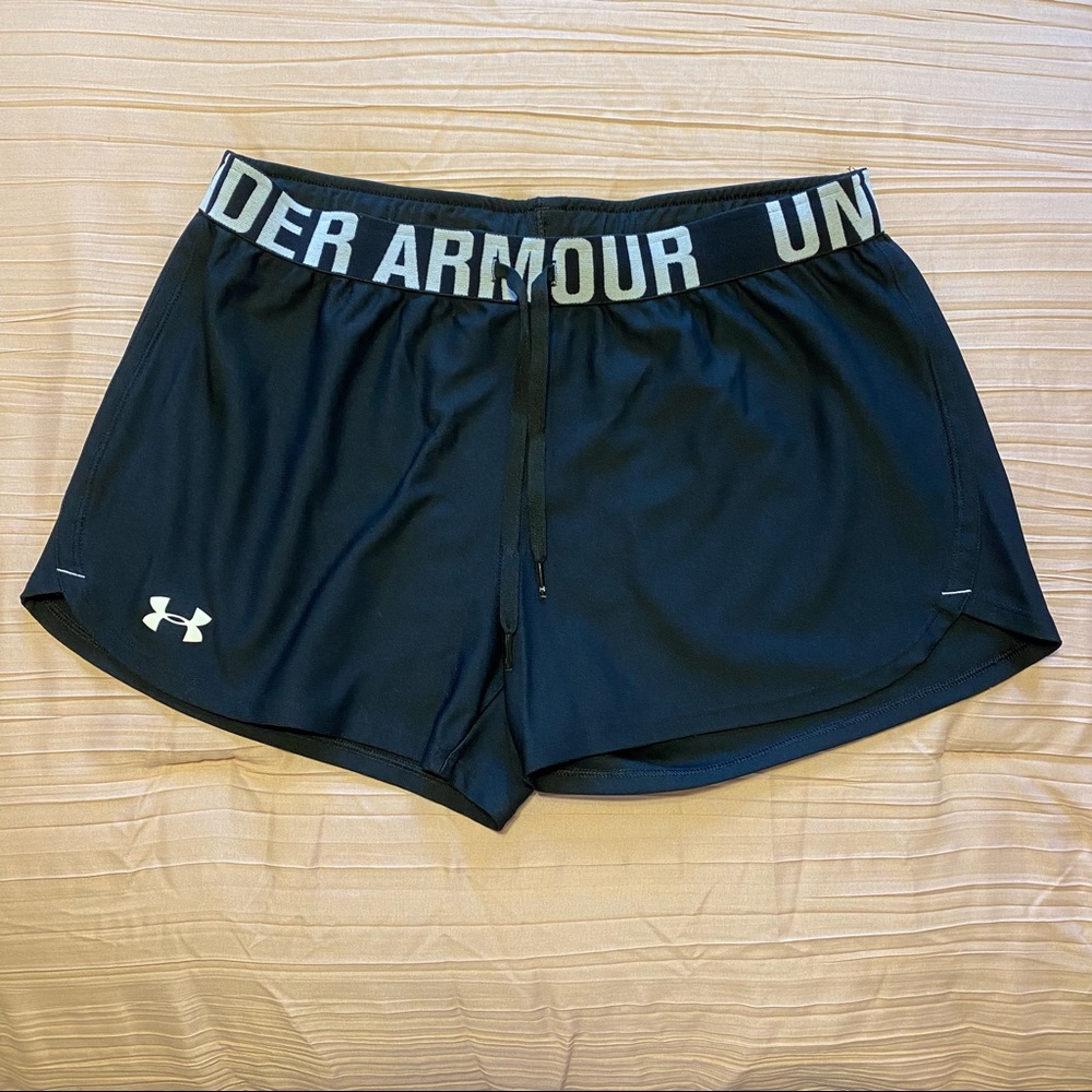 Black Under Armour Women's Running Shorts Size S/M